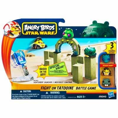 модель ANGRY BIRDS STAR WARS FIGHT ON TATOOINE Battle Game